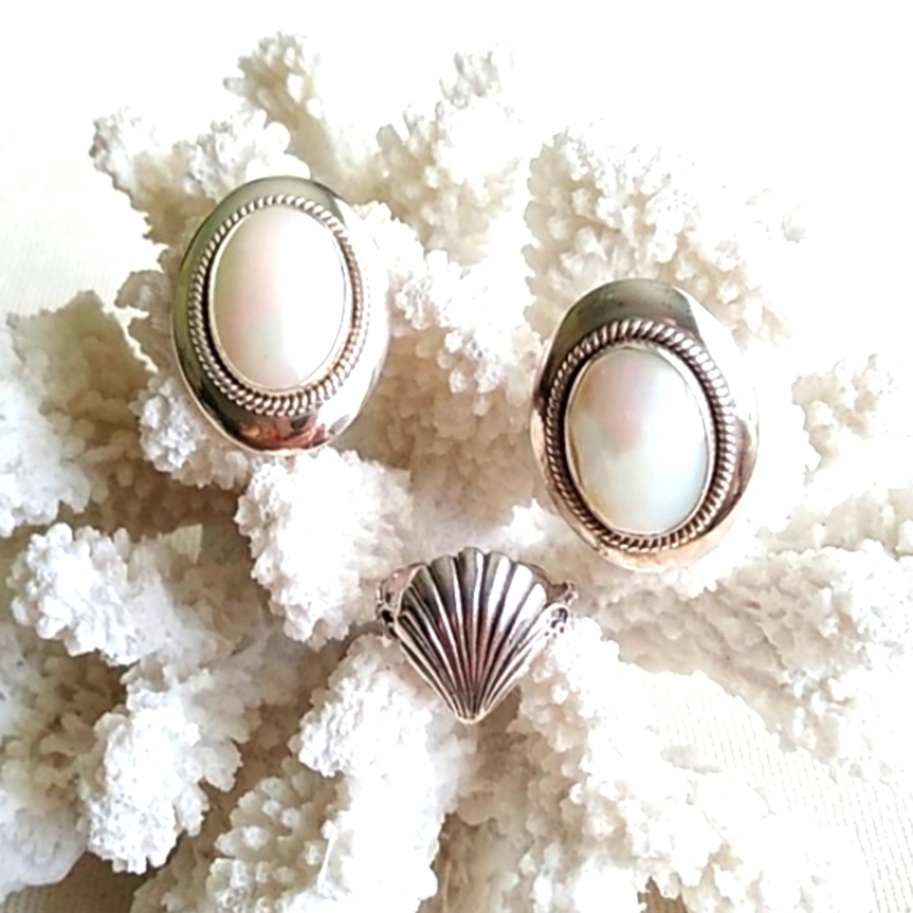 BALI LEGACY STERLING SILVER SCALLOP SHELL RING - Picture 7 of 8